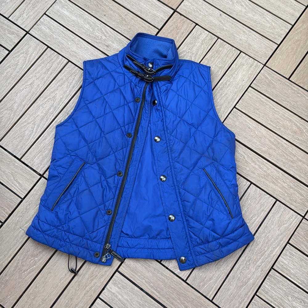Ralph Lauren blue quilted puffer vest - Picture 9 of 10